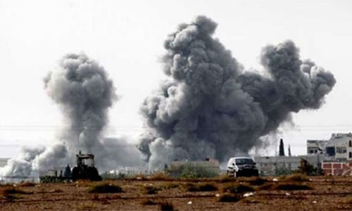 Nueva agresión de la coalición contra unidades sirias en la provincia de Homs